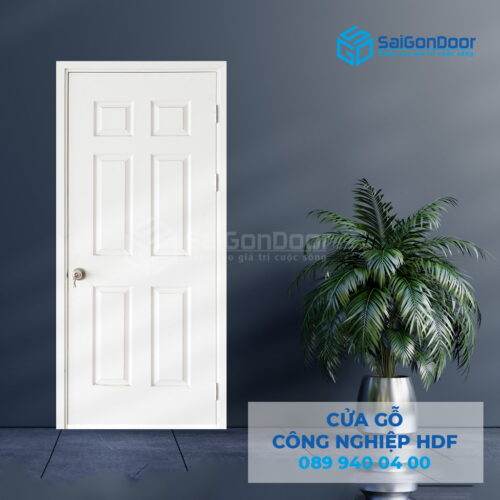 Cửa Gỗ HDF 6A-C1 5-SGD