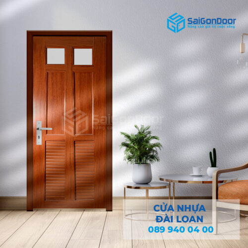 Cửa Nhựa Giả Gỗ Đài Loan YF-46-SGD